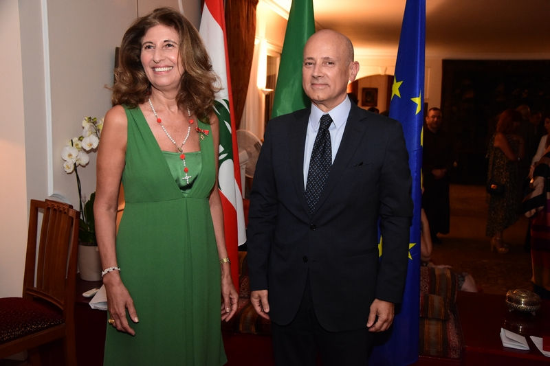 Order of the Star of Italy to Mrs. Marie Semaan